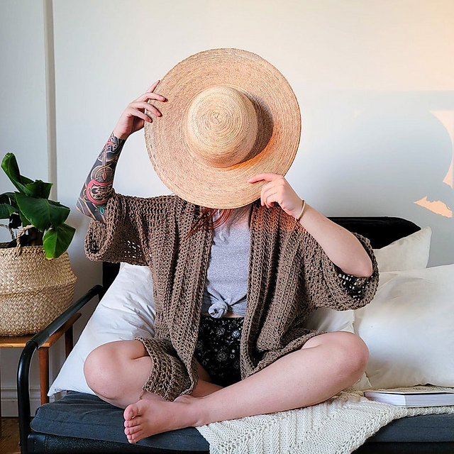 売れ筋商品|||マッデンガール ニット&セーター アウター レディース Juniors Tie-Front Duster Cardigan Beached Sand Taupe Cable Knit Cardigan - Duster Cardigan - Longline