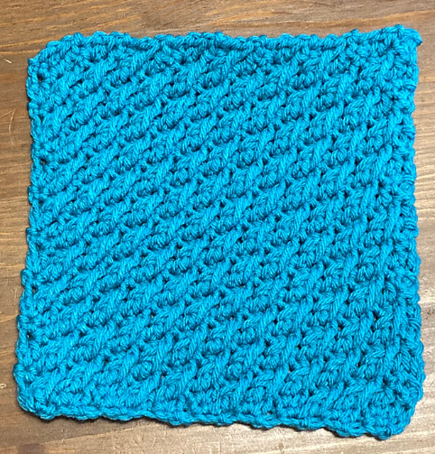 Bias Alpine Stitch