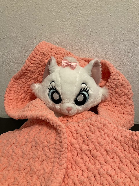 Coral Baby Blanket