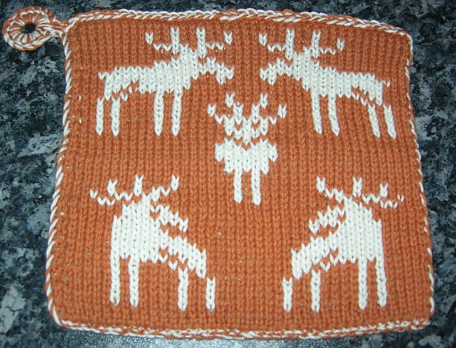Potholder A Lot Mooses