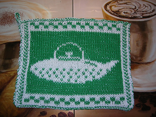 Potholder Tea Pot 6