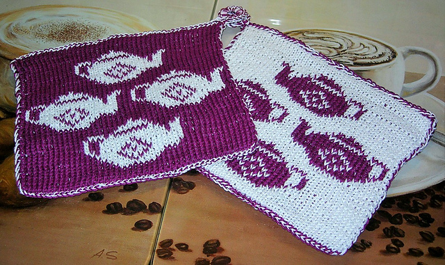 Potholder Coffee Pots 2