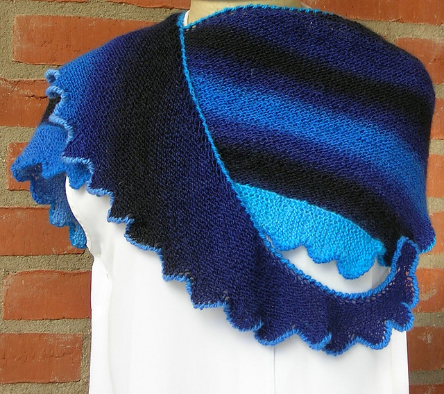 Blue Eyes Shawl