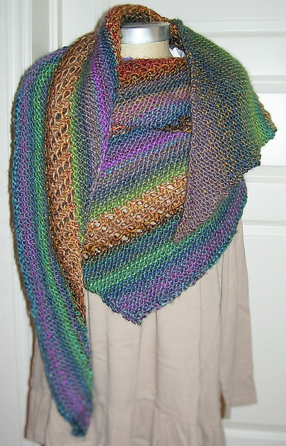 Autumn Colour Shawl
