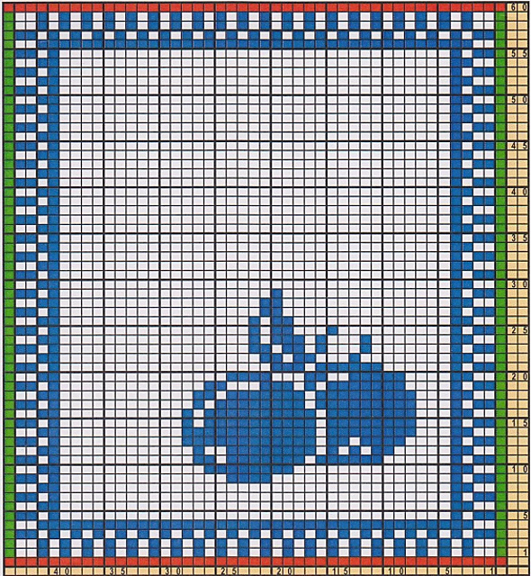 Potholder Apples