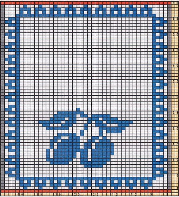 Potholder Plums