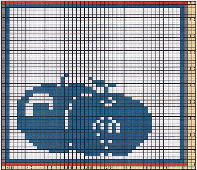 Potholder Apple