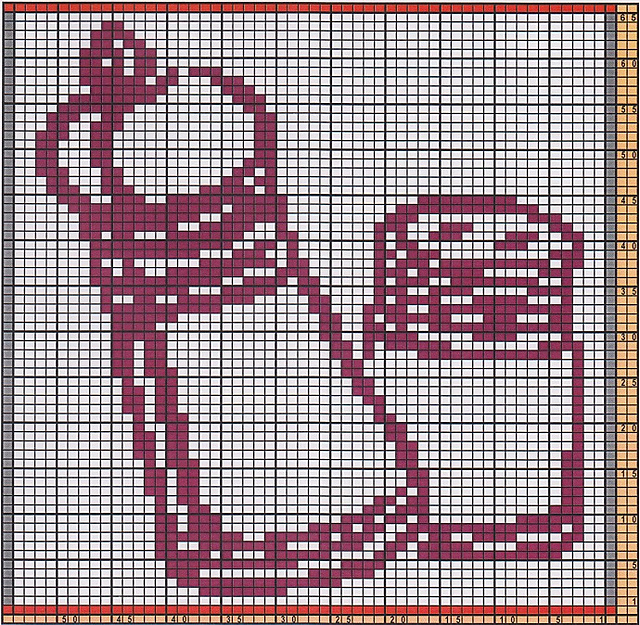 Potholder Saltshaker and Peppar Mill