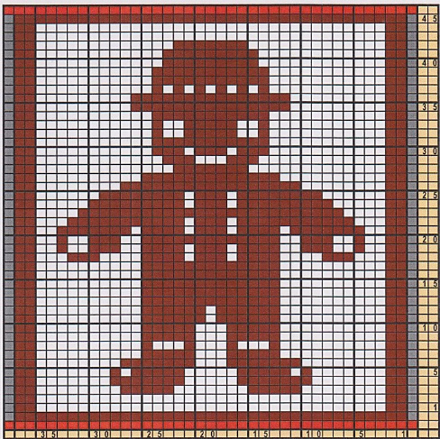 Potholder Gingerbreadman