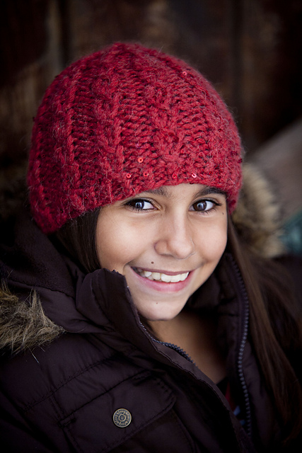 Mykah's Cable Beanie