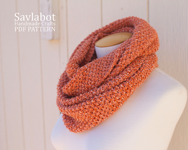Knit Infinity Scarf
