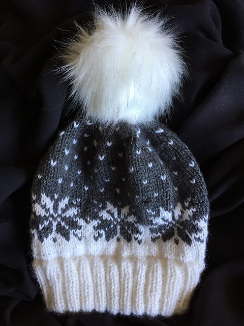 Snowflake Whisper Hat