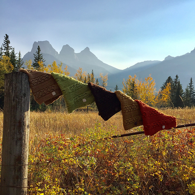 Autumn Pumpkin Vines Cowl