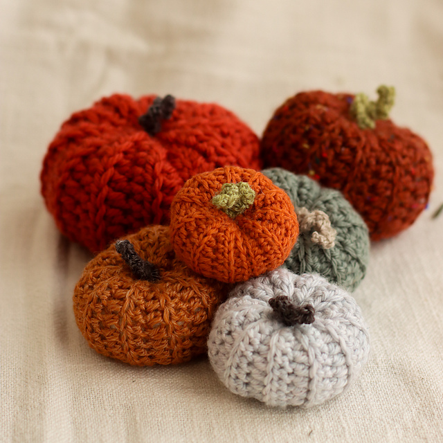 Sharing the Harvest Crochet Pumpkins