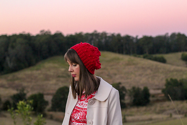 Cherry Pie Beret