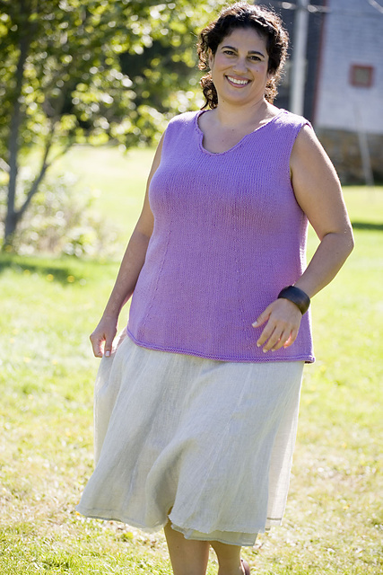 Sundance Notch Neck Flared Tank