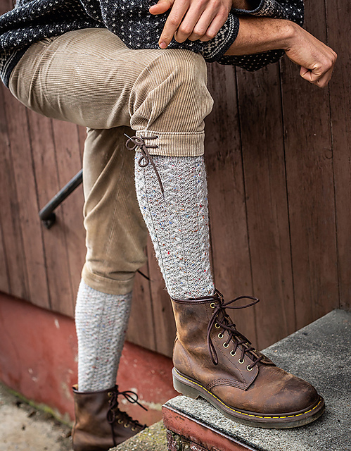 R4335 Oskar Herrenkniestrümpfe Stockings