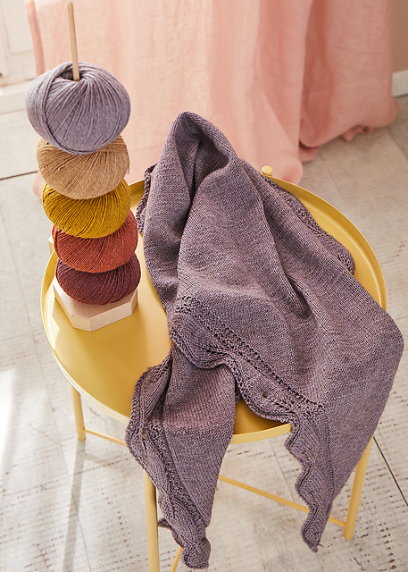 R0352 Lavendon Shawl