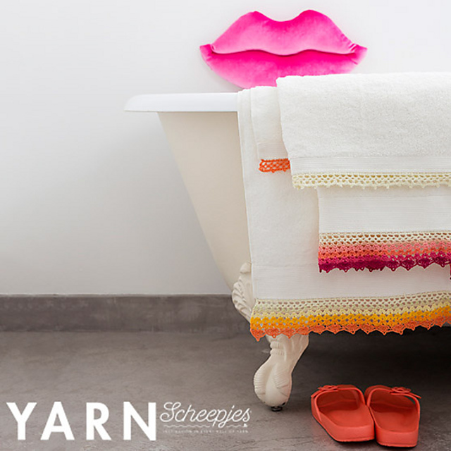Tequila Sunrise towels