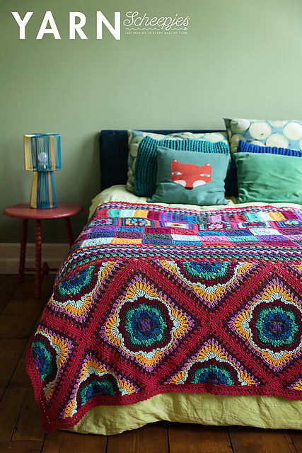 Happy Folk Blanket