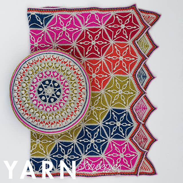 Flower of Life Pouf