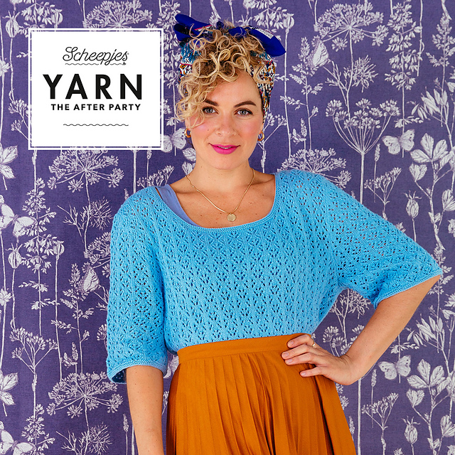 Ravelry: Little Lace Diamonds Tee pattern by Scheepjes Designs