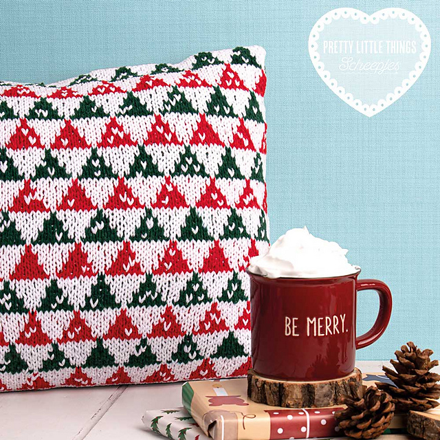 Festive Tree Cushion Cover