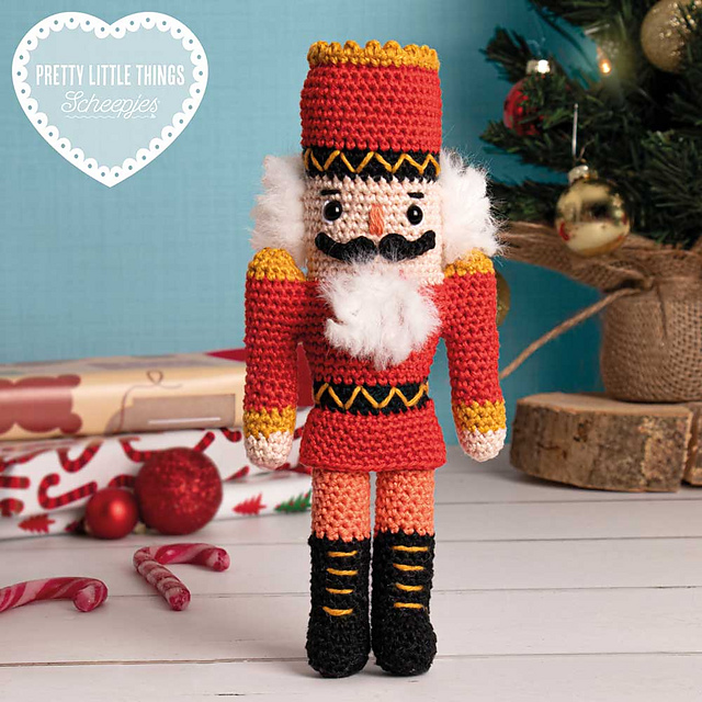 Ravelry Amigurumi Nutcracker pattern by Kate McCully
