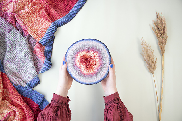 Dawn Chorus CKAL - Bullfinch Blanket (crochet) — foto 2