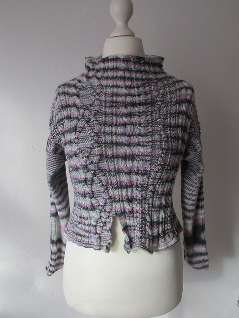 Ravelry: 216aw-04 Asymmetry Sweater pattern by Pierrot (Gosyo Co