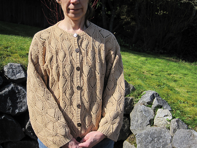 Coral Cardigan