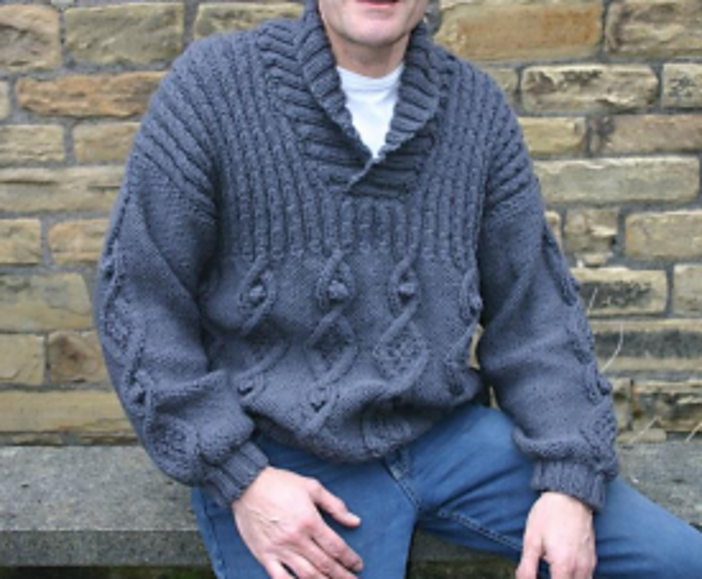 Chunky Collar Jumper