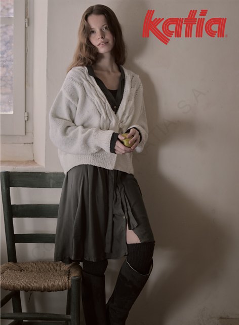 7924-2 Cabled Cardigan