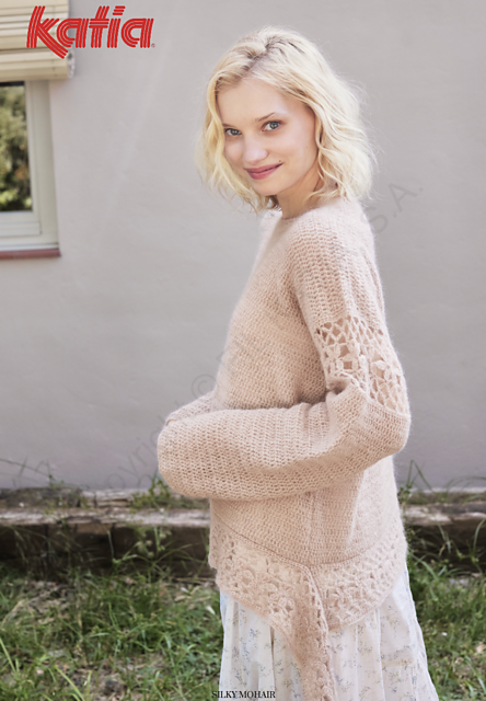 7912-1 Lace Sweater