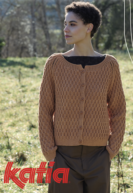 7533-9 Textured Cardigan