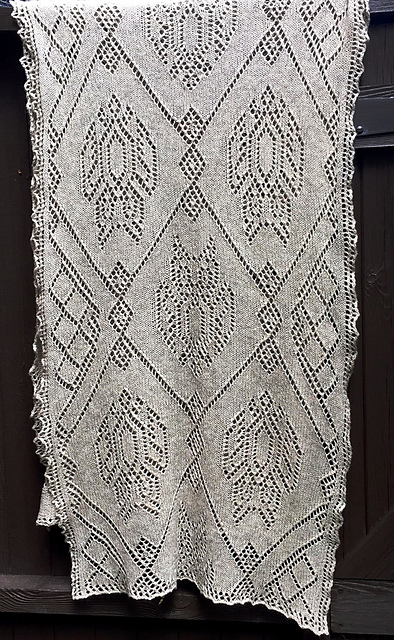 Arctic Owls Shawl