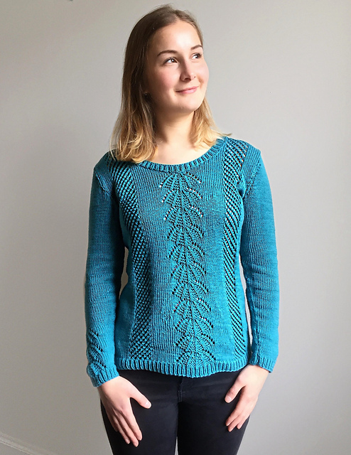 Summertime Blues Pullover