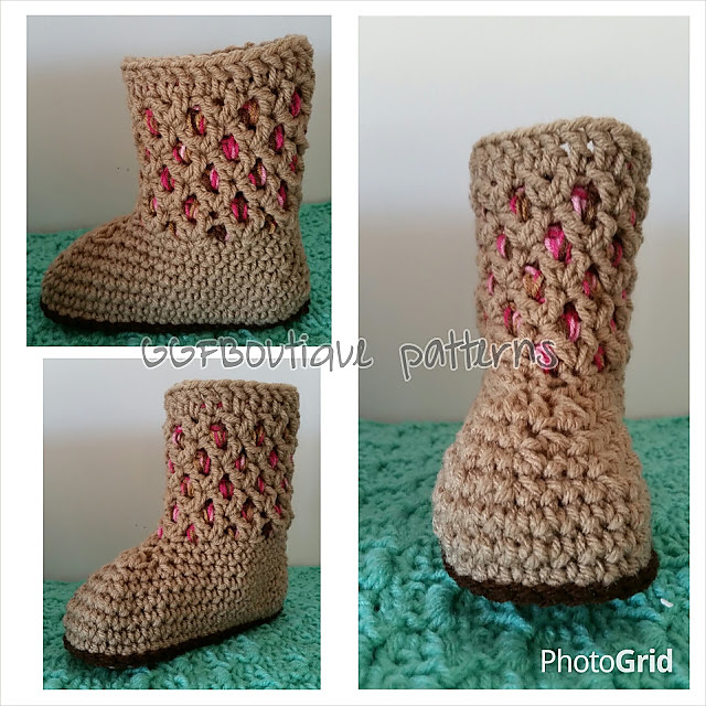 Morrocan baby booties