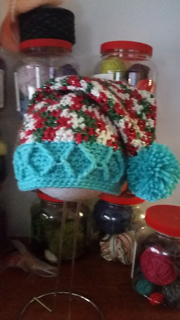 Diamond elf hat