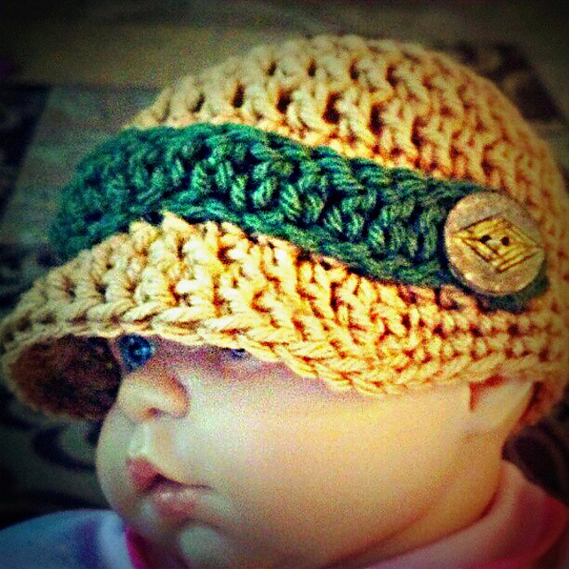 Newsboy hat