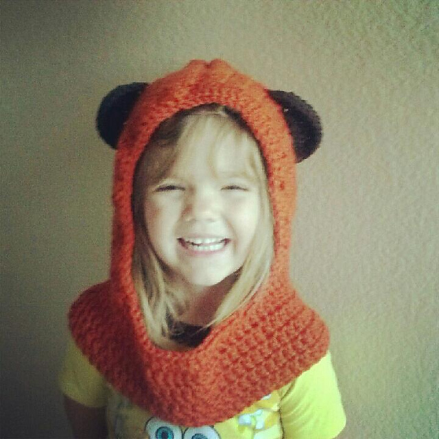 Ewok hooded Cowl