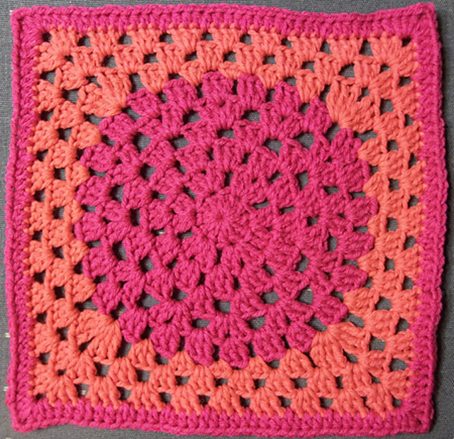 Crazy Granny Square
