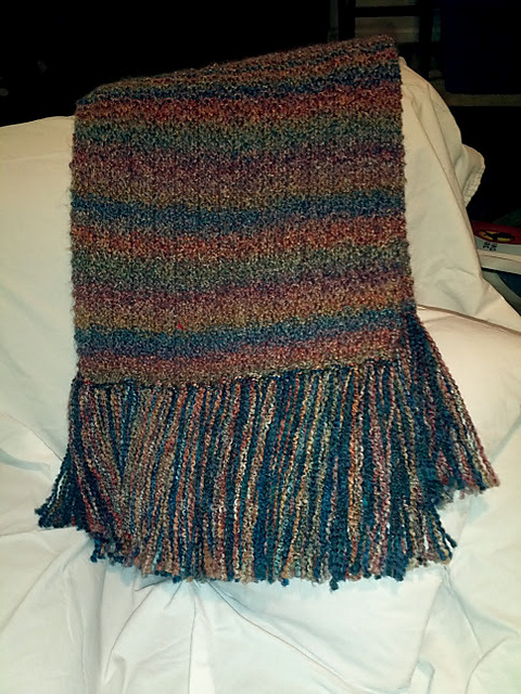 Trinity Stitch Prayer Shawl