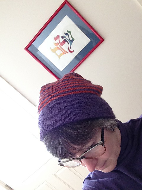 Red Moon Slouch Hat