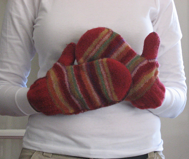 Felted Mittens
