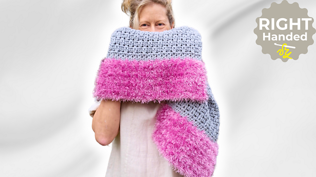 Orchid Storm Scarf