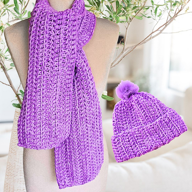 Beginner Hat & Scarf Set