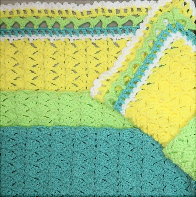 Pin Curl Granny Baby Blanket