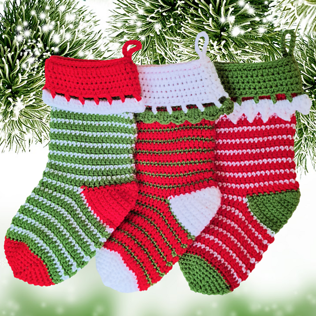 Easy Christmas Stocking with Invisible Seam