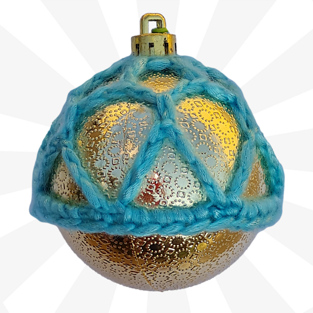 Christmas Bauble Skirt Ornament